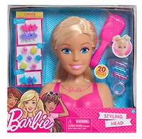 Petite Tête de Coiffure de Barbie - Blonde.
