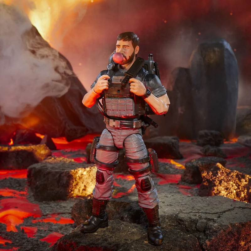 G.I. Joe Classified Series 158, Alvin " Breaker " Kibbey, figurine avec appareil M.A.S.S.