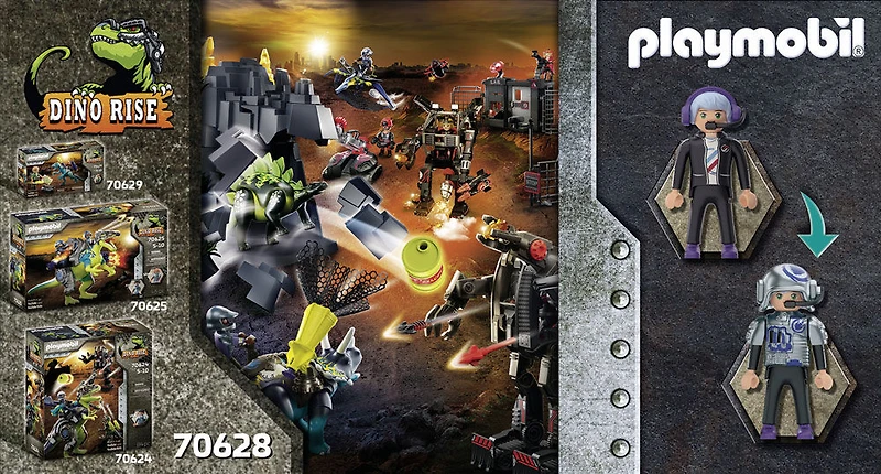 Ptéranodon et drone Playmobil Dino Rise