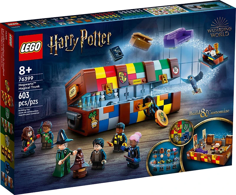 LEGO Harry Potter Le coffre magique de Poudlard 76399 Ensemble de construction (603 pièces)