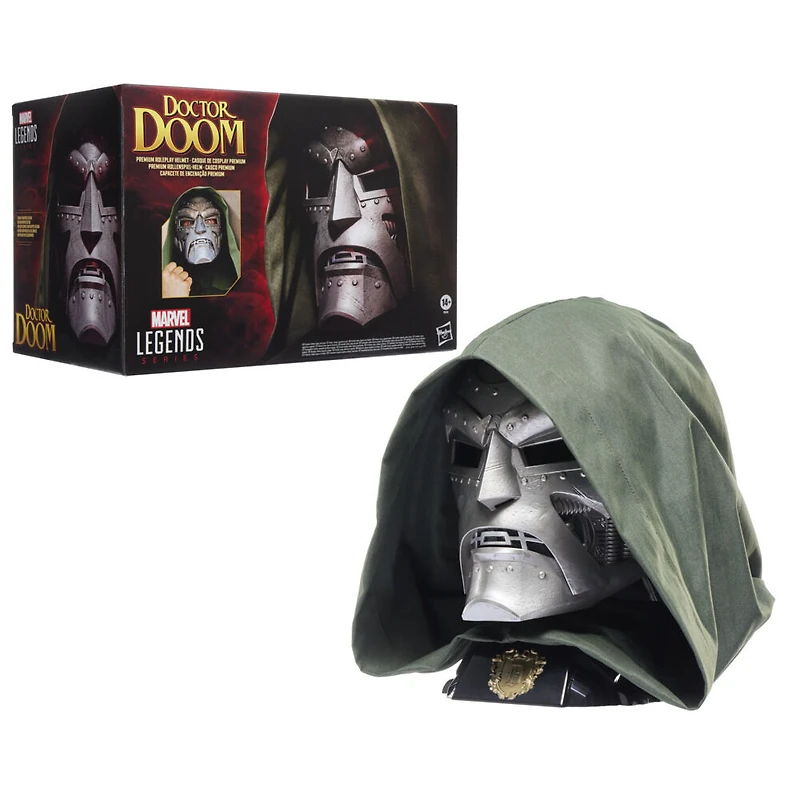 Marvel Legends Series casque de cosplay premium de Doctor Doom