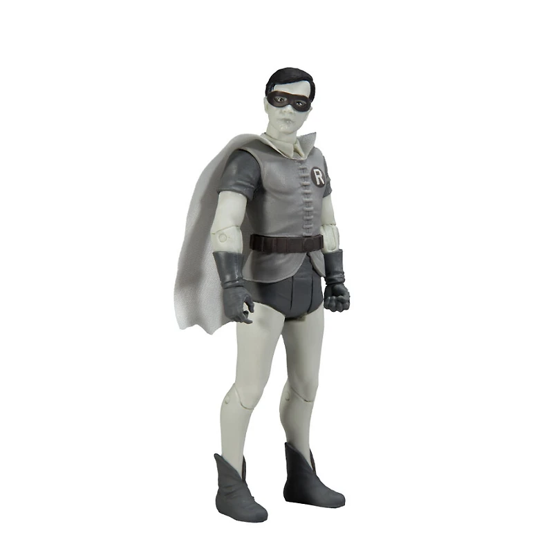 DC Retro 6" Wave 5 Batman 66 - Robin (Black and White TV Variant) - R Exclusive