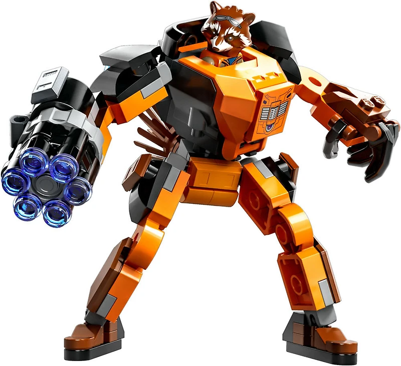 LEGO Marvel L'armure robot de Rocket 76243 Ensemble de jouet de construction (98 pièces)