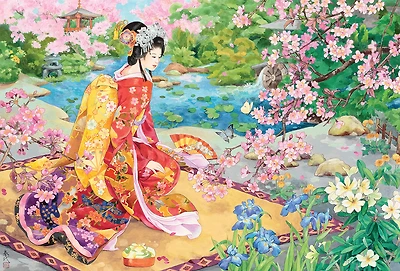 Eurographics Variety 2000 Piece Haru No Uta Japanese Art