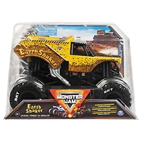 Monster Jam, Monster truck Earth Shaker officiel, véhicule en métal moulé à collectionner, échelle 1:24