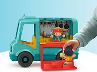 Fisher-Price Little People Serve It Up Food Truck Musical Toddler Toy, Multilanguage Version