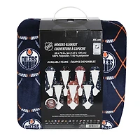 Couverture à capuchon portable des Oilers de Edmonton de la LNH