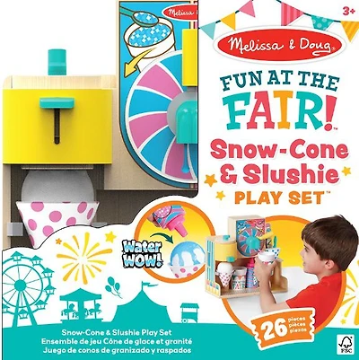 Melissa and Doug - Fun At the Fair-Snow-Cone and Slushie Play set