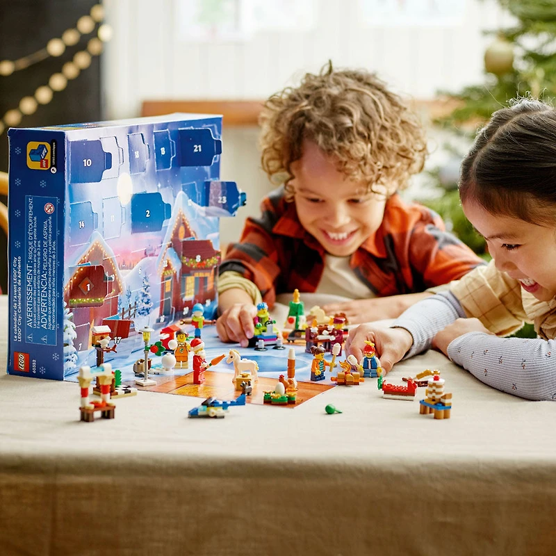 Le calendrier de l'Avent LEGO City Ensemble de construction 60352 (287 pièces)