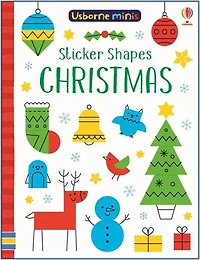 Sticker Shapes Christmas - Édition anglaise