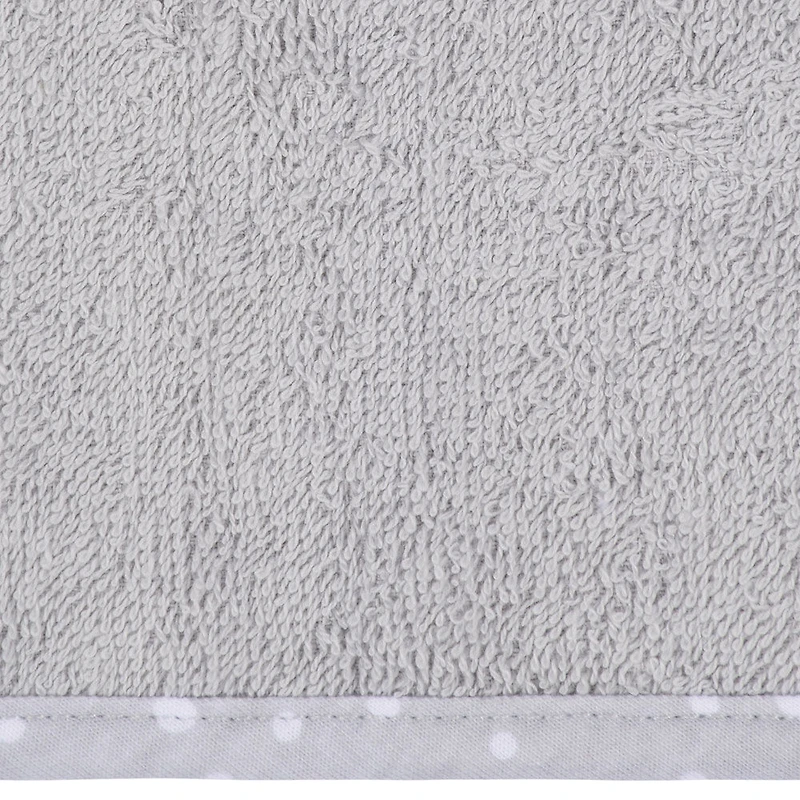 Koala Baby - Grey Woven Washcloth - 6 Pack