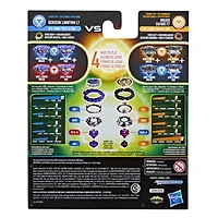 Beyblade Burst QuadDrive, Pack de 2 toupies de compétition Wrath Fafnir F7 et Berserk Linwyrm L7