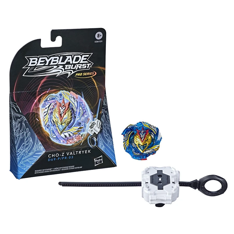 Beyblade Burst Pro Series, Trousse de départ toupie de compétition Cho-Z Valtryek et lanceur
