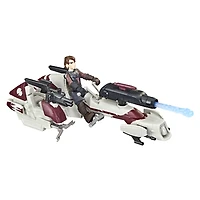 Star Wars Mission Fleet Expedition Class, Anakin Skywalker, Attaque en speeder BARC, figurine avec véhicule