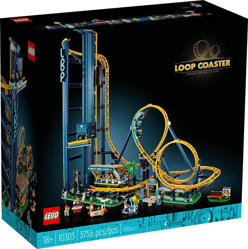 LEGO Loop Coaster 10303 Building Kit (3,756 Pieces)