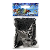 Rainbow Loom- Bandes en caoutchouc noir