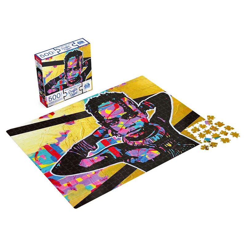 500-Piece Jigsaw Puzzle, Graffiti Egypt, Morning, by Spin Master Puzzles - English Edition