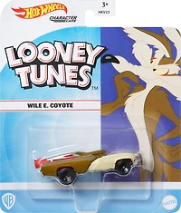 Hot Wheels Wile E. Coyote Character Car, Collectible 1:64 Scale Toy Car Inspired by Popular Entertainment