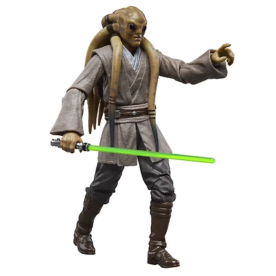 Star Wars The Black Series, figurine de collection Kit Fisto de 15 cm Star Wars : La Revanche des Sith, 20e anniversaire