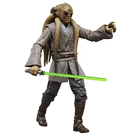 Star Wars The Black Series, figurine de collection Kit Fisto de 15 cm Star Wars : La Revanche des Sith, 20e anniversaire