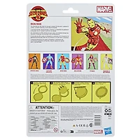 Marvel Legends Series Iron Man, Avengers Retro Marvel Comics Secret Wars Collectible 6 Inch Action Figure