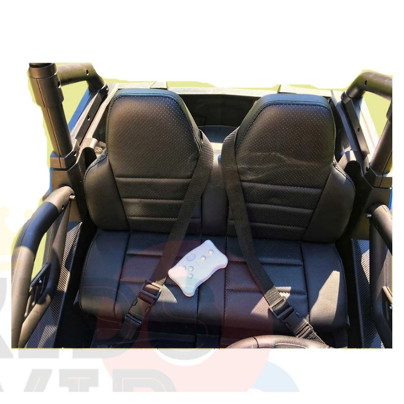 KidsVip 24V Enfants et Tout-Petits UTV Viper 4x4 Voiture Eléctrique avec Commande à Distance - Blanc - Édition anglaise