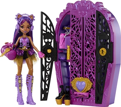 Monster High-Monstrueux Secrets Clawdeen Wolf-Coffret