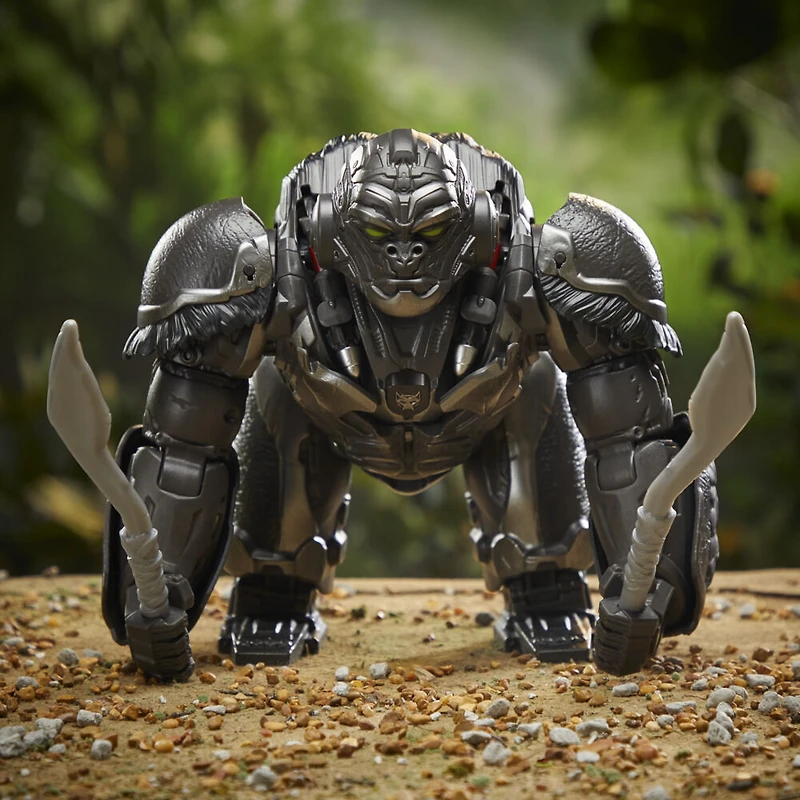 Transformers: Rise of the Beasts Command & Convert figurine animatronique Optimus Primal de 31,5 cm