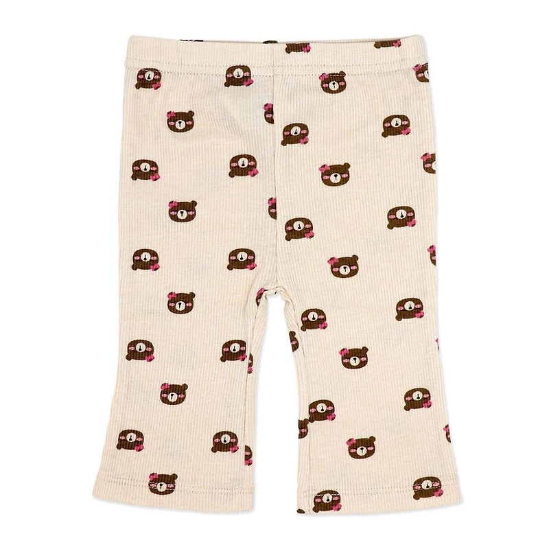 Baby Mode Ensemble 3 pièces legging et bandeau : peluche d'équipe 3M