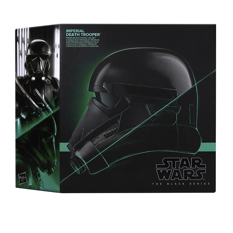 Star Wars The Black Series, casque électronique premium Death Trooper impérial, article de déguisement pour adulte