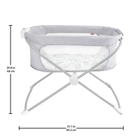 Fisher-Price Couchette Vue apaisante - Feuillage marine - Notre exclusivité