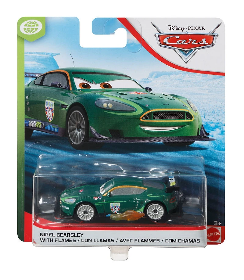 Disney/Pixar - Les Bagnoles - Negel Gearsley avec flammes - Édition anglaise