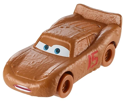 Disney/Pixar Les Bagnoles 3 - Véhicule en métal moulé sous pression - Flash McQueen jouant Chester Whipplefilter. - Édition anglaise