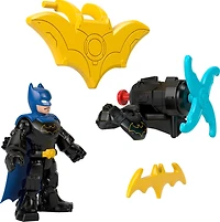 Fisher-Price Imaginext DC Super Friends Metal Force Batman Action Figure & Accessories Set, 3-inch