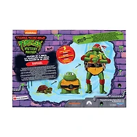 Les Tortues Ninja Mutantes: Mutant Mayhem Making of a Turtle 3Pk Figure Raphael Bundle - Notre exclusivité