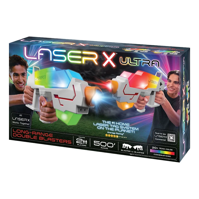 Laser X Ultra - Double blasters à longue portée