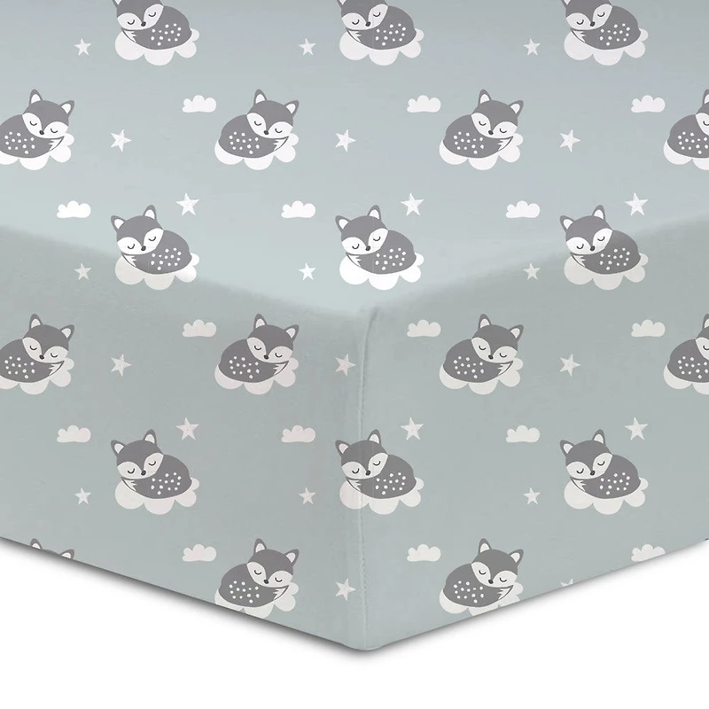 Koala Baby 1 pack Flannel Sheet Sleepy Fox