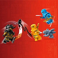 LEGO NINJAGO Le combat du bébé dragon de Nya et Arin 71798 Ensemble de jeu de construction (157 pièces)