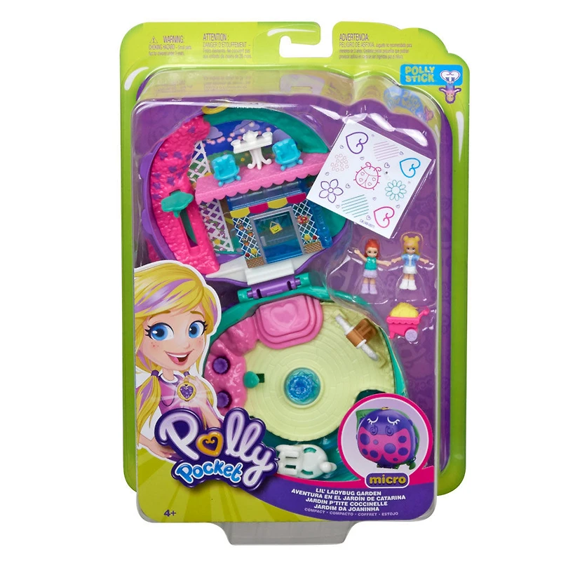 Polly Pocket - Coffret le Jardin Aux Coccinelles