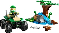 LEGO City Tout-terrain et habitat de la loutre 60394 Ensemble de jeu de construction (90 pièces)