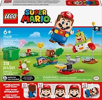 LEGO Super Mario Adventures with Interactive LEGO Mario, Vehicle Mario Playset, Yoshi and Nintendo Toy, 71439