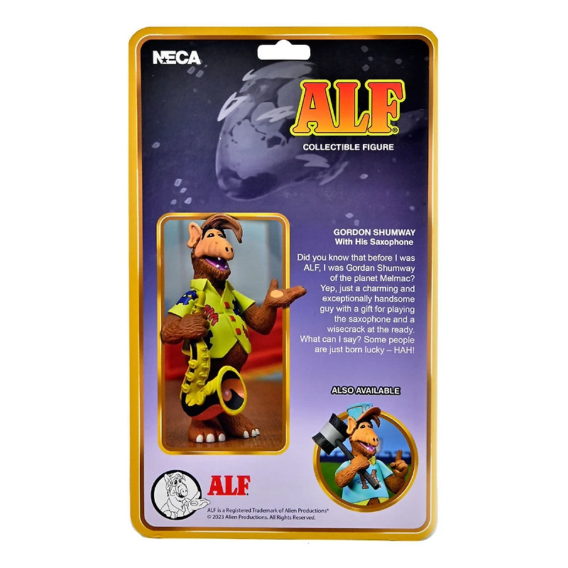 ALF - 6" Scale Action Figure - Toony Classics Alf Saxophone Figure - Édition anglaise - Notre exclusivité