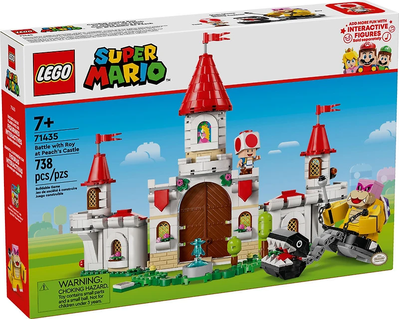 LEGO Super Mario Combat contre Roy au château de Peach 71435