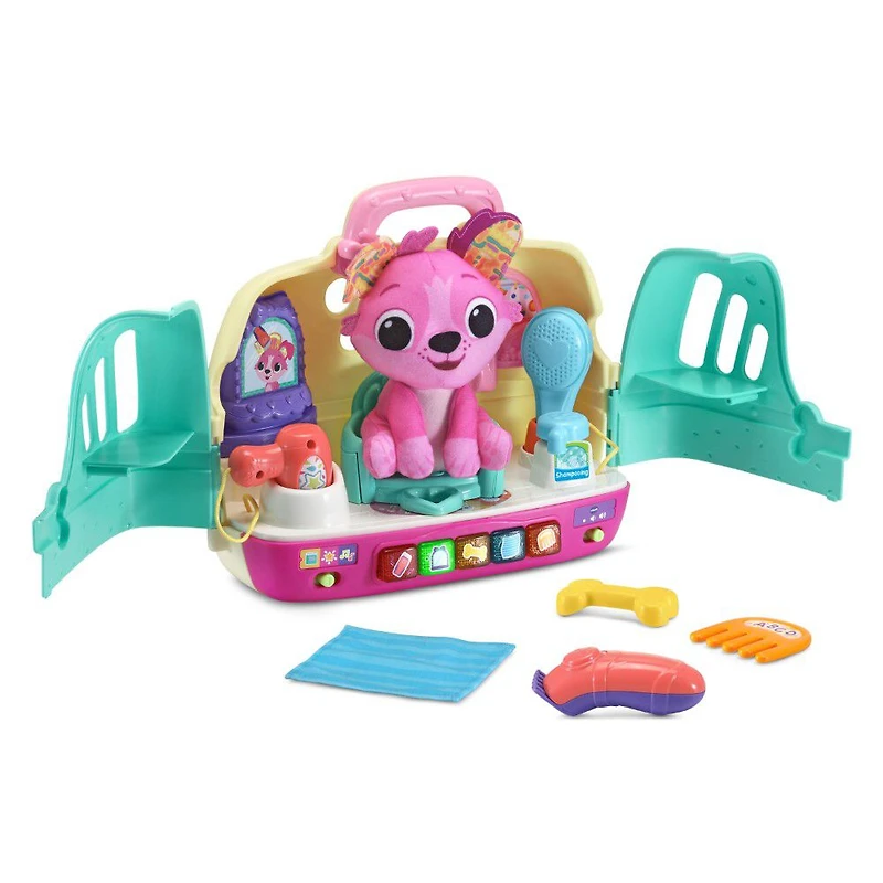 VTech Glam & Go Puppy Salon - French Edition