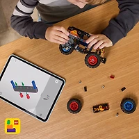 LEGO Technic Monster Jam Grave Digger Feu et Glace, Jouet de Camion à Rétrofriction 42199