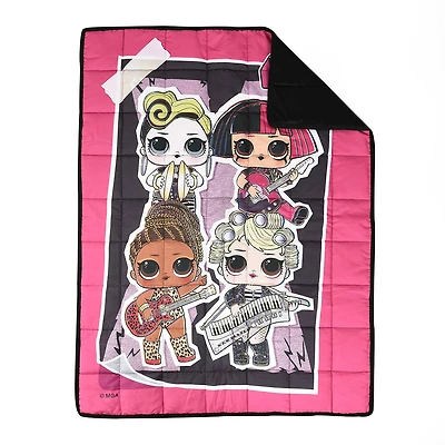 Couverture lestée pour enfants L.O.L. Surprise!  (36 x 48 pouces), 5 lbs