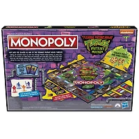 Monopoly Teenage Mutant Ninja Turtles: Mutant Mayhem Edition Board Game for Kids, Kids Board Games for 2-4 Players
