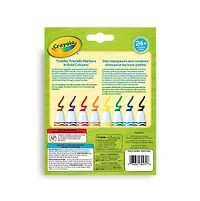 Crayola Ultra-Clean Washable Gumball Tip Markers, 8 Count