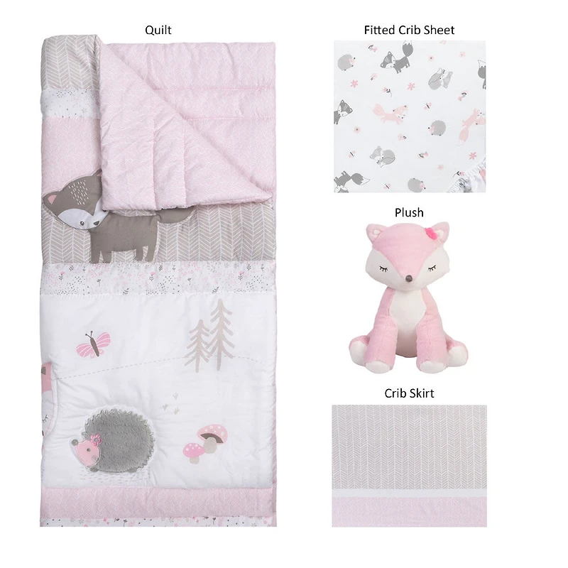 Ensemble De Literie 4 Pièces Beaucoup De Renards De Sammy & Lou