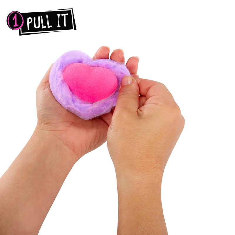 Fluffie Stuffiez Minis - Bonbon rond et bonbon en coeur